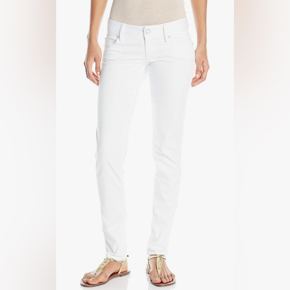 Lilly Pulitzer Worth Skinny Pant Super Soft Resort White Size 2